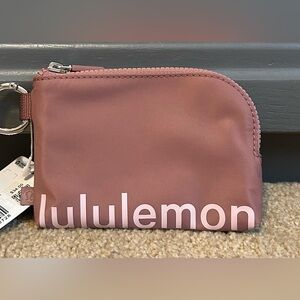 Lululemon clip card pouch